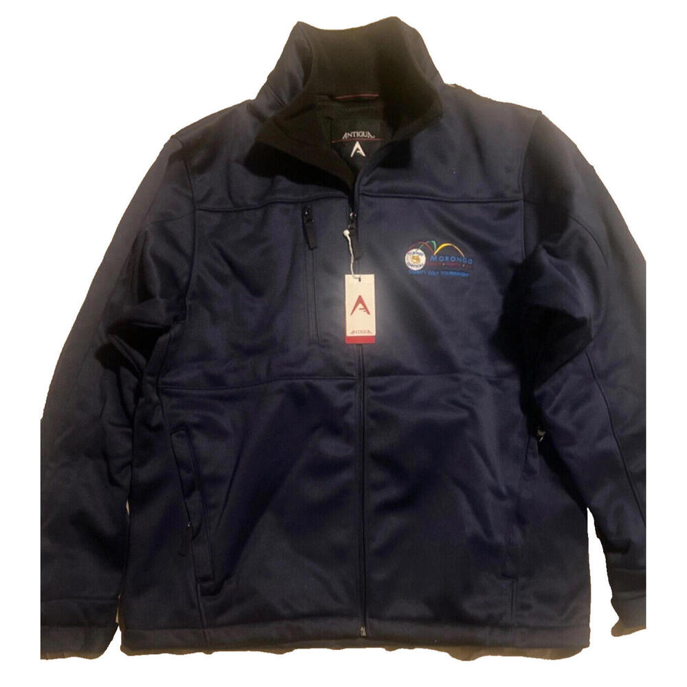 Men's Antigua Cold weather jacket Morongo Casino charity golf turwek canyon Sz M